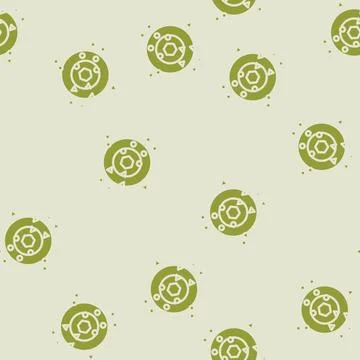 Nearest neighbors knn algorithm glyph vector seamless pattern 스톡 일러스트