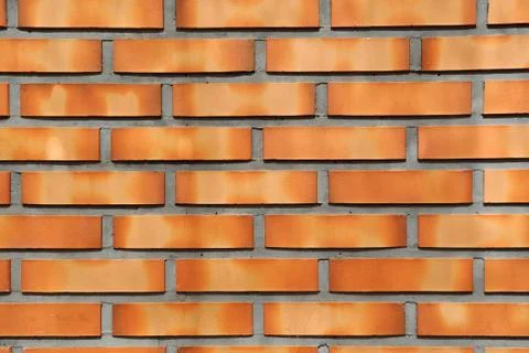 Neat face brick wall Stock Photos
