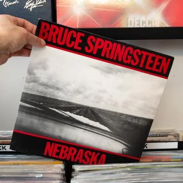 Nebraska by Bruce Springsteen Foto stock