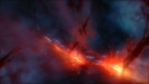 Nebula. abstract background. deep space exploring the inside of this mystical Stock Footage