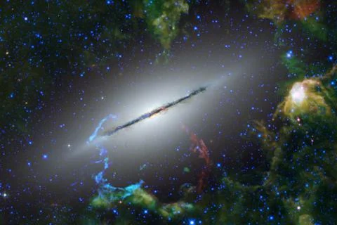 Nebula and galaxies in space. Elements of this image furnished by NASA Stock Photos