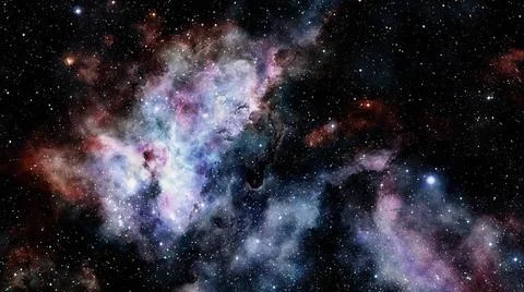 Nebula and galaxies in space. Elements of this image furnished by NASA. Ne... 写真素材
