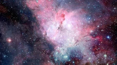 Nebula and galaxies in space. Elements of this image furnished by NASA. Ne... Stock Photos