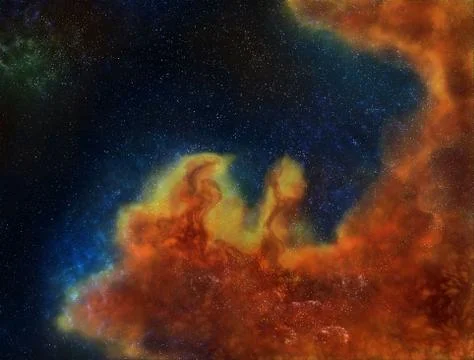 Nebula-Art-Large Stock Illustration