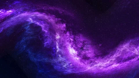 Nebula  background moving motion graphic with stars Stock-Footage 130586781