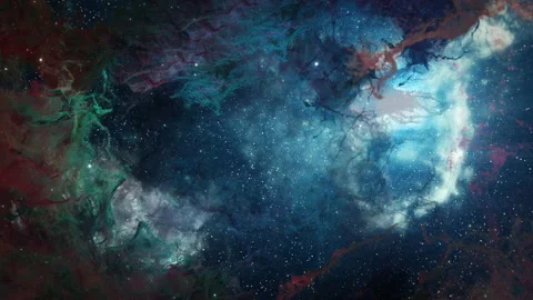 Nebula Clouds Loop Stock Footage