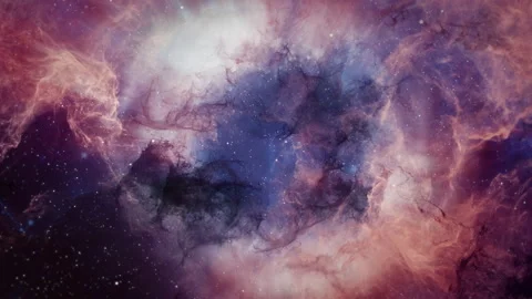Nebula Clouds Loop Stock Footage 295743045