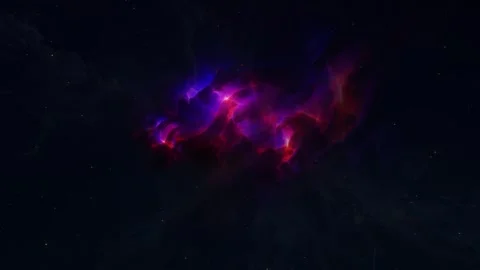 Nebula in Deep Space Stock Footage 334085313