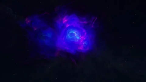 Nebula in Deep Space Stock Footage 334085314