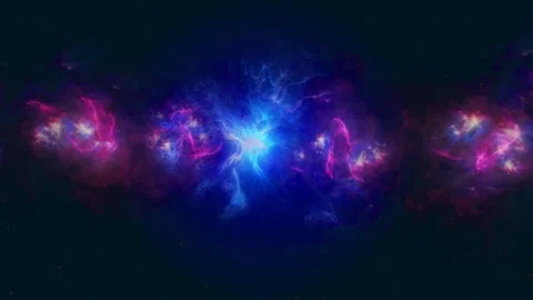 Nebula in Deep Space Stock Footage 334155994
