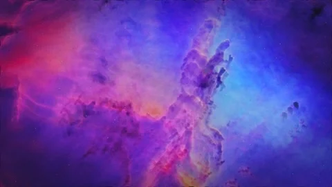 Nebula in Deep Space Stock Footage 334505535