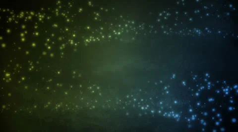 Nebula Drift Blue Yellow Stock Footage 26053327