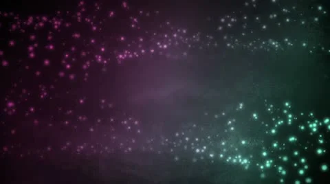 Nebula Drift Pink Green Stock Footage 12662956