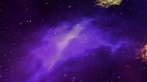 Nebula Energy Flow in Outer Space Stock Footage 316742014