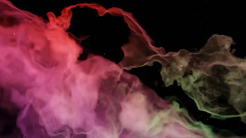 Nebula Fly Into Stock Footage 188602932