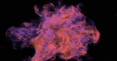 Nebula Fly Through (2160p 23.976) Stock Footage 205980767