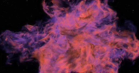 Nebula Fly Through (2160p 29.97) Stock Footage 205982402
