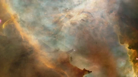 Nebula Fly-through Stock Footage 90974763