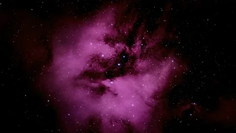 Nebula Fly Through, Space Flight, 4K Stock Footage 234219401