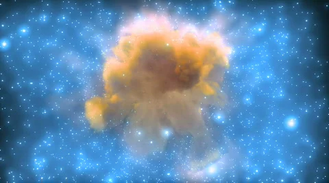 Nebula Fly Through Space 스톡 동영상 147588