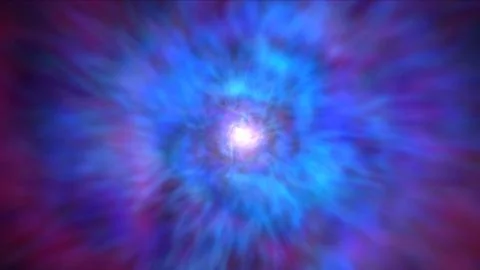 Nebula fog in space with rays Stock Illustration