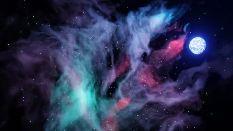 Nebula Video stock 208451122