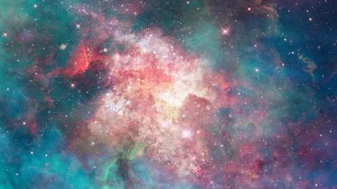 Nebula gas cloud in deep outer space. Elements of this image furnished by NAS Stock Photos