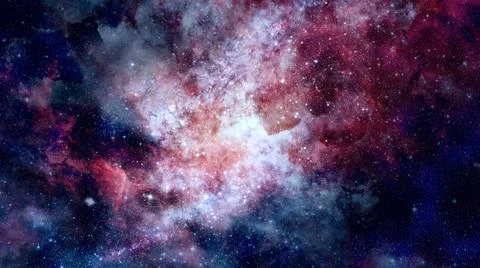 Nebula gas cloud in deep outer space. Elements of this image furnished by ... Stock Photos