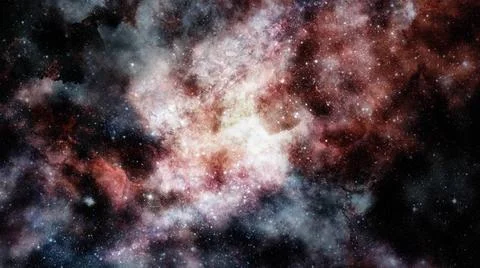 Nebula gas cloud in deep outer space. Elements of this image furnished by ... Stockfoto's
