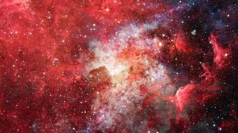 Nebula gas cloud in deep outer space. Elements of this image fur Nebula ga... 写真素材
