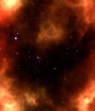 Nebula gas cloud in deep outer space bright nebula gas cloud in deep outer... Foto stock
