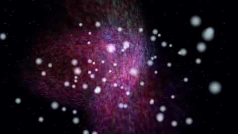 Nebula Gas Cloud Volumetric 4K Stock Footage 338383711