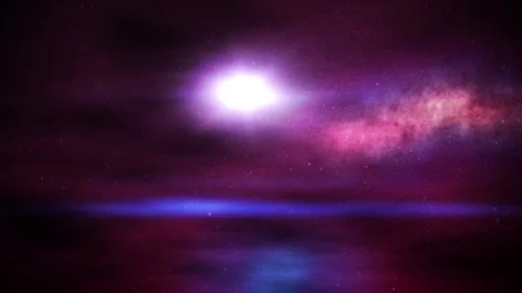 Nebula in a haze of cosmic dust. Stock Footage 136363012