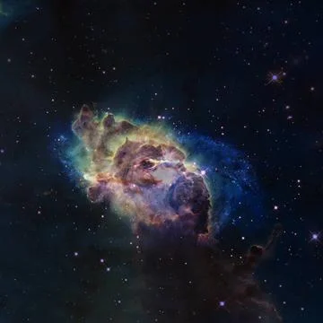 Nebula an interstellar cloud of star dust. Elements of this image furnishe... Stockfoto's