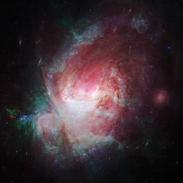 Nebula an interstellar cloud of star dust. Elements of this image furnishe... Stockfoto's