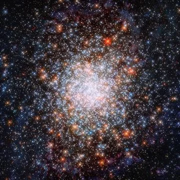 Nebula an interstellar cloud of star dust. Elements of this image furnishe... Stock Photos