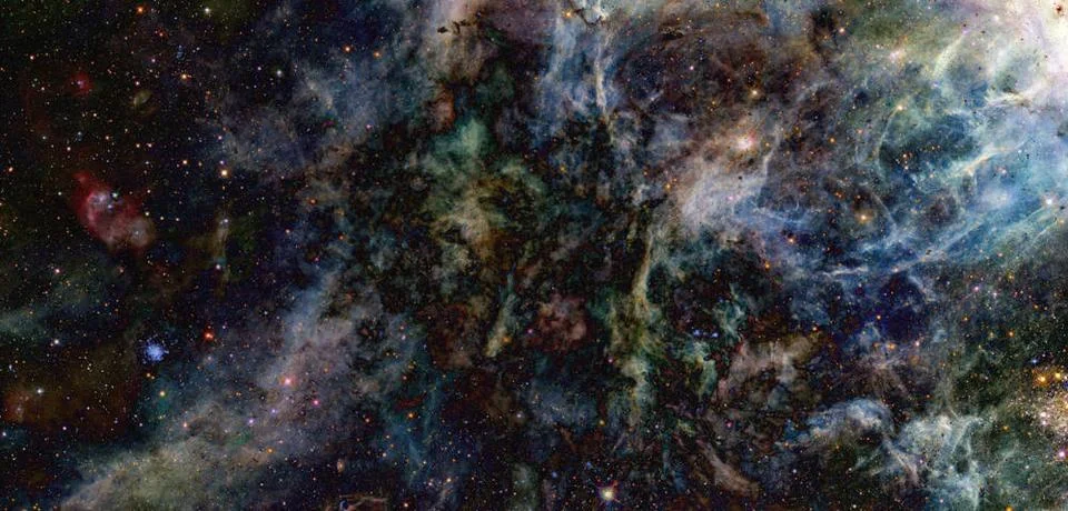 Nebula an interstellar cloud of star dust. Elements of this image furnishe... Stockfoto's