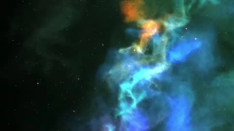 Nebula Journey Video stock 12761487