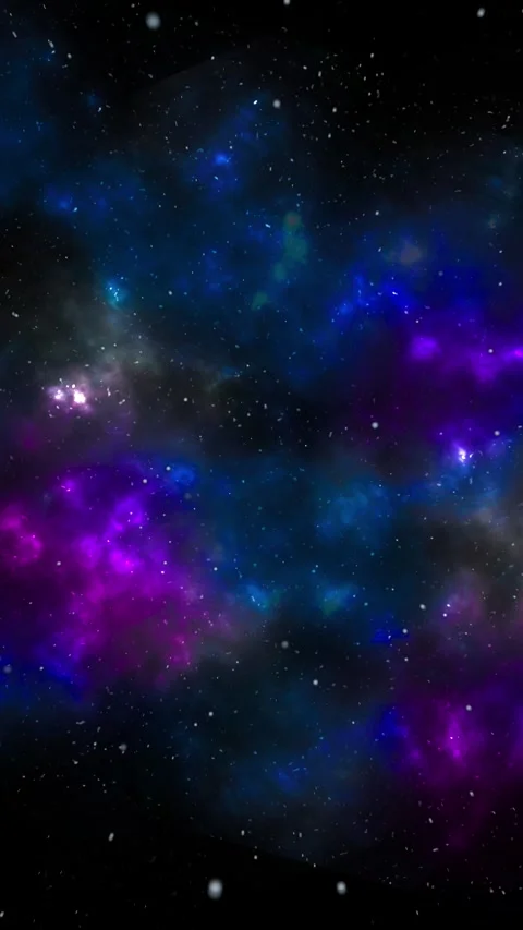 Nebula Light Galaxy Starfield Space Video Stock Footage 330086104