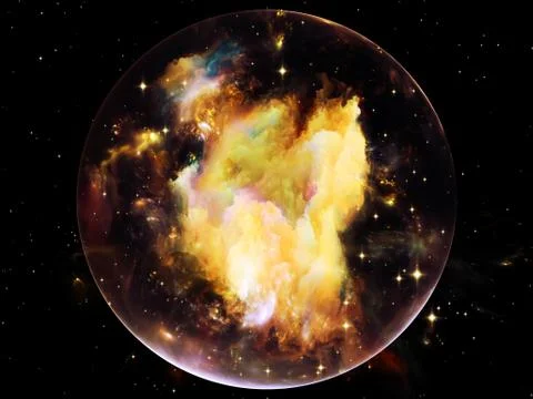 Nebula Lights Stock Illustration