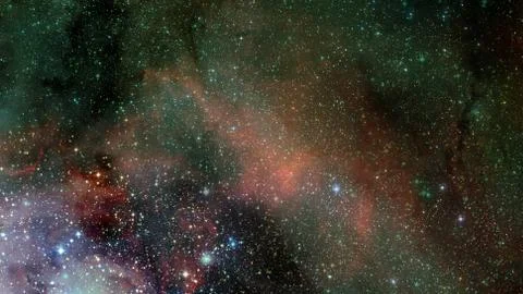 Nebula night sky. Elements of this image furnished by NASA. Stock Photos