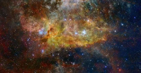 Nebula night sky. Elements of this image furnished by NASA Stock Photos