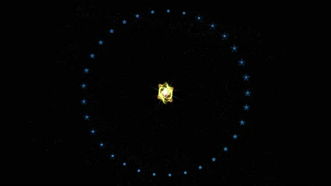 Nebula Nights Part I: A Technicolor Journey Through the Stars Stock Footage 232058155