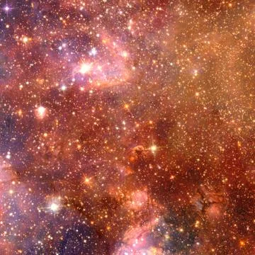 Nebula in outer space. Elements of this image furnished by NASA Stock Illustration