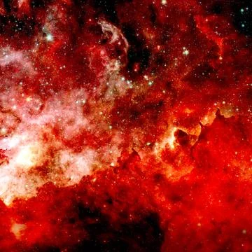 Nebula in outer space. Elements of this image furnished by NASA Stock Illustration