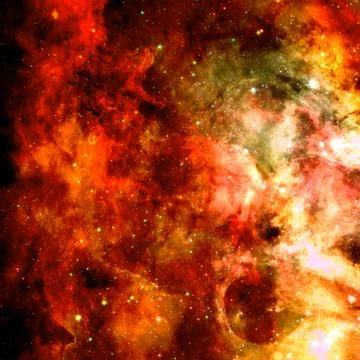 Nebula in outer space. Elements of this image furnished by NASA イラスト素材