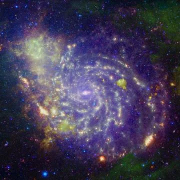 Nebula in outer space. Elements of this image furnished by NASA Stock Illustration
