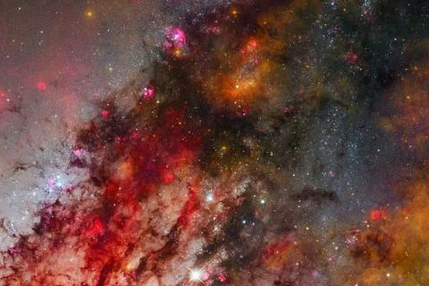 Nebula in outer space. Elements of this image furnished by NASA イラスト素材