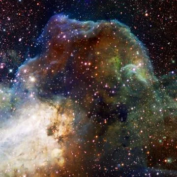 Nebula in outer space. Elements of this image furnished by NASA Stock Photos