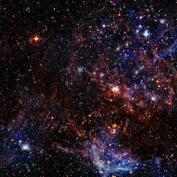 Nebula in outer space. Elements of this image furnished by NASA Stock-Fotos